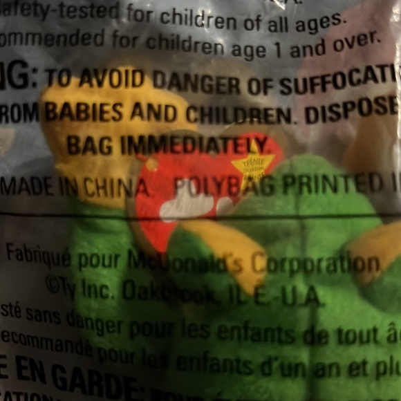 McDonald’s 1999 Ty Smoochy The Frog - Picture 3 of 4